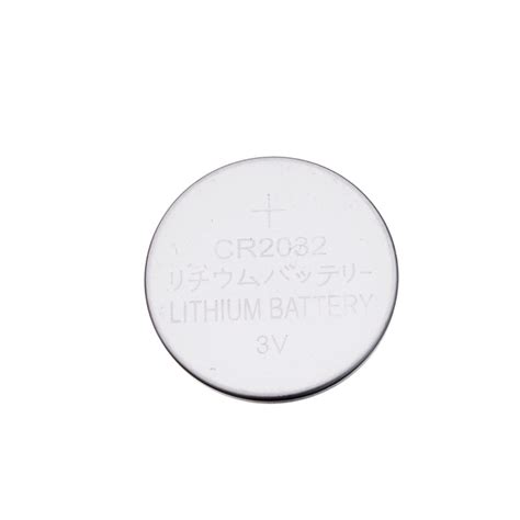 Manganese Dioxide Electrode 3V Lithium Button Cell Battery Cr2032