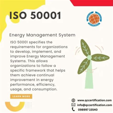 Consulting Firm ISO 50001 EnMS Energy Management Lead Auditor