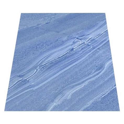 Polished Glazed Kag Hersin Blue Vitrified Floor Tile At Rs Sq Ft In