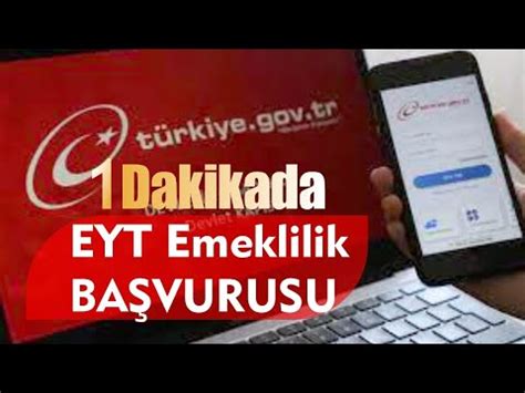 E Devlet ten EYT BAŞVURUSU Nasıl Yapılır E Devlet Emeklilik Başvuru