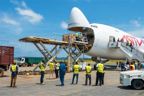 90+ Loading Cargo Into A Boeing 747 Stock Photos, Pictures & Royalty ...