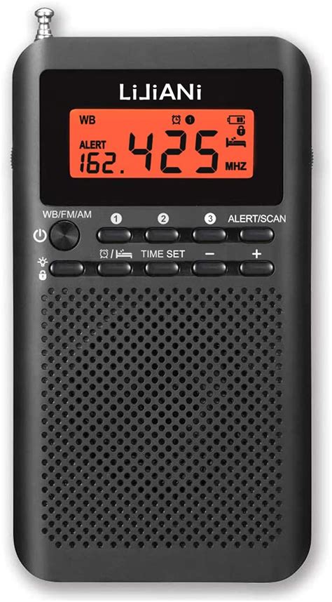 Mini Radio Fm Num Rique Portable J C Avec R Veil Batterie