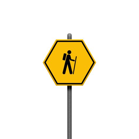 Traffic Signs Boards On Metal Stand 16780014 PNG