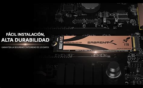 Sabrent Tb Rocket Plus Nvme Gen Pcie M Unidad Ssd Interna De