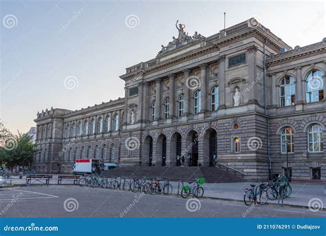 Main Building of the University of Strasbourg, France Stock Image ...