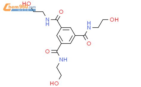 37988 18 4 N N N 三 2 羟基乙基 1 3 5 苯三甲酰胺化学式结构式分子式molsmiles 960化工网