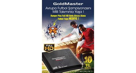 Goldmaster Ranger Hd Plus Pvr Dijital Uydu Al C S Futbol Topu Hediye