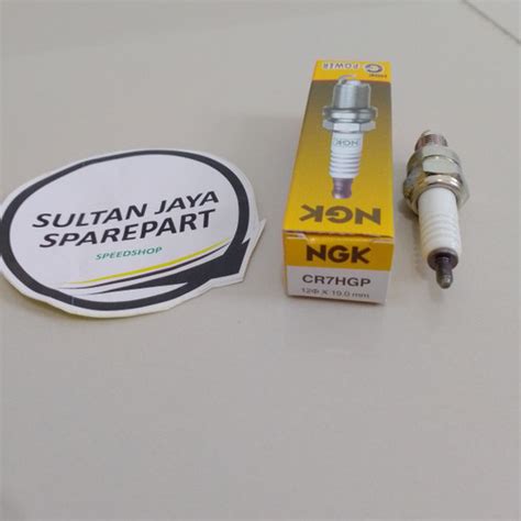 Jual BUSI RACING NGK G POWER CR7HGP BEBEK MATIC DIJAMIN ASLI