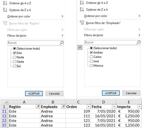 Cap Tulo Ordenar Y Filtrar Datos En Excel El T O Tech