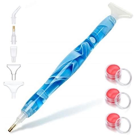 GM08723 Stylo de Peinture Diamant en RéSine Stylo Ergonomique en