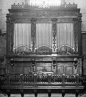 L Ancien Orgue Du Temple Protestant De L Oratoire Du Louvre De Paris