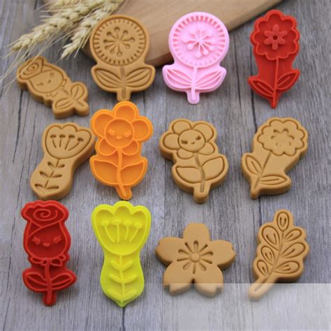 1 Piece Of Flower Cookie Cutters3d Printed Cookie Etsy