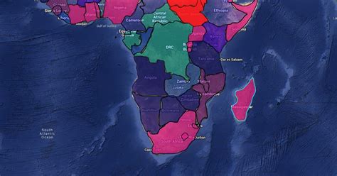 Agricultural Land In Africa Scribble Maps