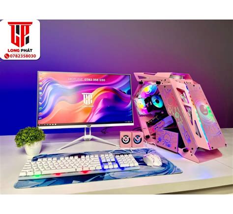 Bộ Pc Gaming Lp01 Pink
