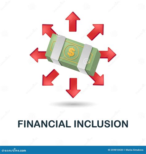 Financial Inclusion Icon From Fintech Collection Simple Line Financial