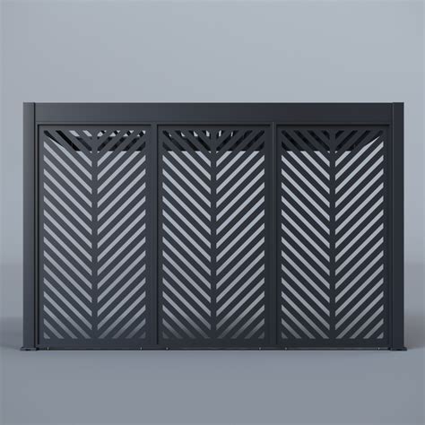 Hygge™ Aluminium Wall Mounted Pergola | Stylish Outdoor Living