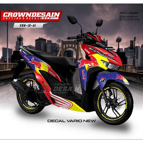 Jual STICKER DECAL Honda Vario 150 New Fullbody Aksesoris Stiker