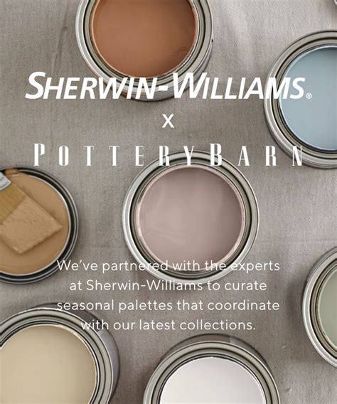 Pottery Barn Paint Colors by Sherwin Williams