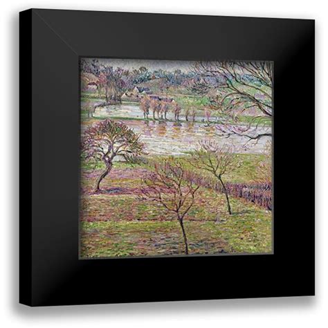 Pissarro Camille X Black Modern Framed Museum Art Print Titled