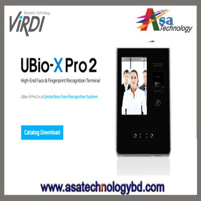 Asa Technology Virdi Ubio X Por Face Recognition Terminal Price In