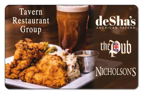 Tavern Restaurant Group | Gift Cards