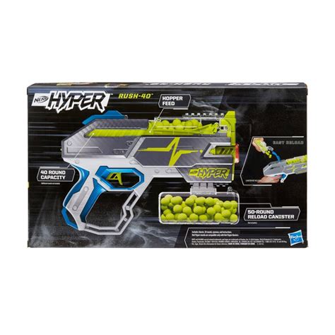 Nerf Hyper Rush-40 Pump-Action Blaster - Entertainment Earth