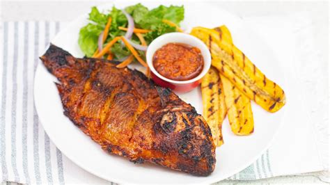 Grilled Tilapia Fish And Plantain How To Grill The Perfect Fish In