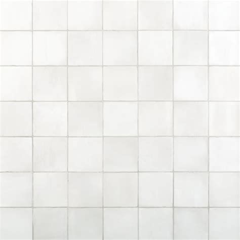 Zellige Perla Polished White Ceramic Tile Floor And Decor