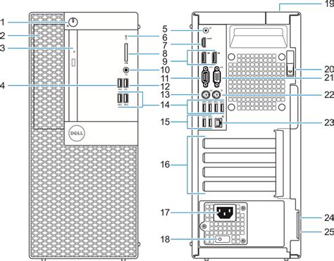 Dell Optiplex 5050 Tower Quick Start Guide Manualslib