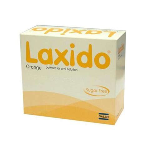 Laxido Orange Powder Sachets 20 Sachet Medicine Marketplace