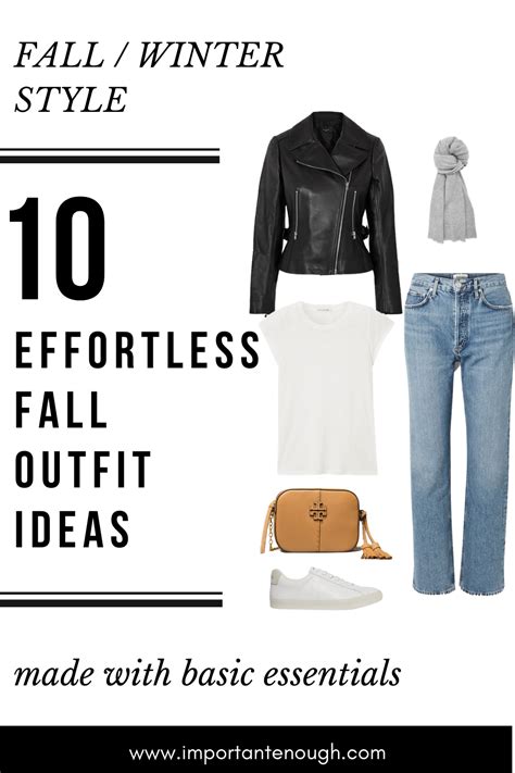 10 Effortless Fall Outfits To Wear Now Artofit