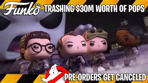 Million Worth Of Funko Pop Vinyl Toys To Be Trashed Ghostbusters