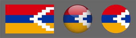 Artsakh Flag Set Collection, Original 4756861 Vector Art at Vecteezy