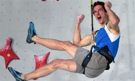 Adam Ondra Olympics Host Aubry Claribel