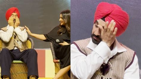 Emotional Diljit Dosanjh At Chamkila Trailer Launch Parineeti Chopra