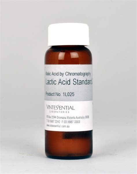 Lactic acid standard solution | Vintessential Wine Laboratories