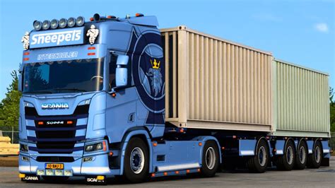 Scania R500 Sneepels 1 48x ETS2 Mods Euro Truck Simulator 2 Mods