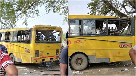 Haryana ‘drunk Driver Crashes School Bus Killing 6 Students And