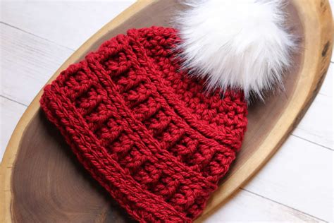 Helena Beanie Crochet Pattern Rich Textures Crochet