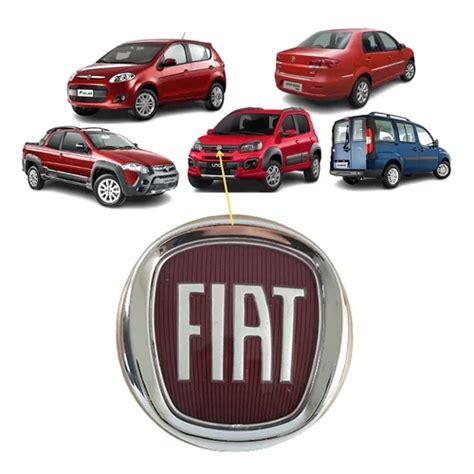 Emblema Grade Ou Mala Fiat Mm Palio Doblo Strada Siena Uno