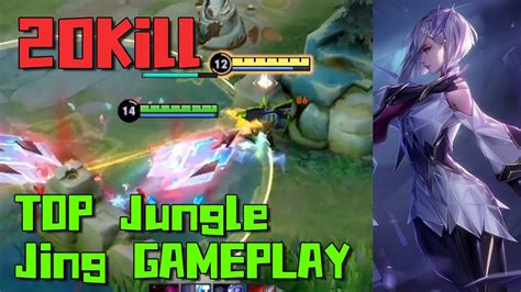 Killtop Global Jing Gameplay Honor Of Kings Honorofkings Hok