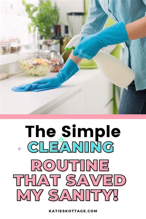 Simple Cleaning Routine With Cleaning Checklist Artofit