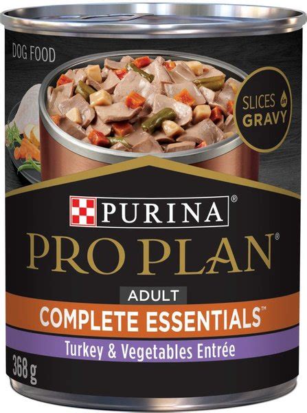 PURINA PRO PLAN Complete Essentials Turkey & Vegetables Entree Slices ...