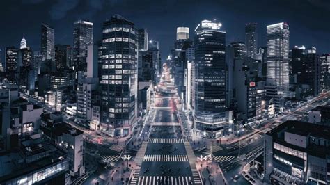 Premium Photo Tokyo Cityscape At Night Japan