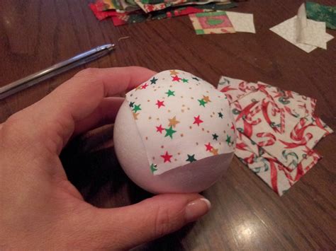 CreativaMente Palline Di Natale Di Stoffa Tutorial