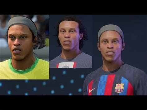 FIFA 23 Virtual Pro Clubs Lookalike Ronaldinho Creation ICON