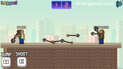 Rooftop Shooter - Play Online on SilverGames 🕹️