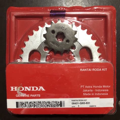 Gear Set Gearset Paket Rantai Gir Honda Grand Astrea Grand Legenda GN5