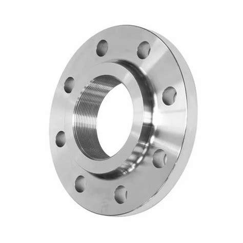 Astm A105 Stainless Steel Screwed Threaded Flanges For Oil Industry Size 1 5 Inch At Rs 850