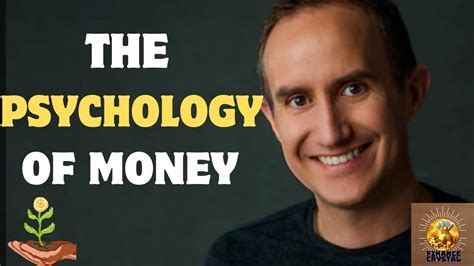 18 Lessons About Money The Psychology Of Money Youtube